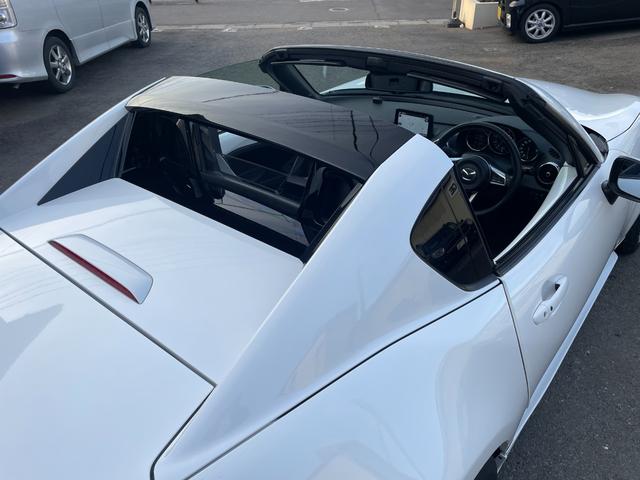 ロードスターＲＦ ＶＳ　後期型／クスコＬＳＤ／ＡＴ用ファイナル／強化エンジン・デフマウント／ＥＮＫＥＩ　ＧＴＣ０１アルミ／ＮＲ－Ａ純正ビルシュタインダンパー／サイドステップ／フロントスポイラー／社外リアスポイラー（43枚目）