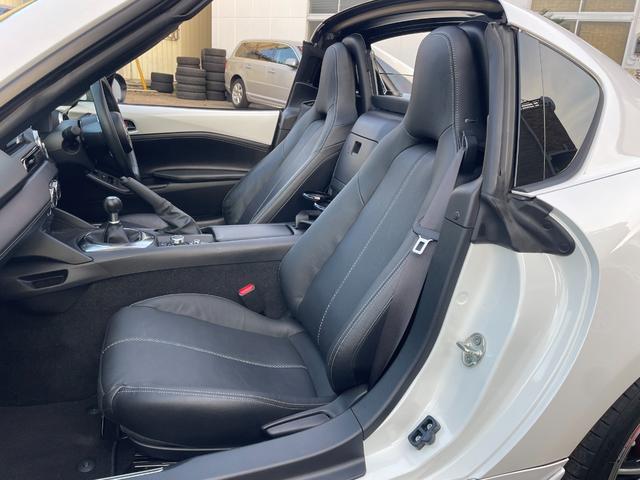 ロードスターＲＦ ＶＳ　後期型／クスコＬＳＤ／ＡＴ用ファイナル／強化エンジン・デフマウント／ＥＮＫＥＩ　ＧＴＣ０１アルミ／ＮＲ－Ａ純正ビルシュタインダンパー／サイドステップ／フロントスポイラー／社外リアスポイラー（47枚目）