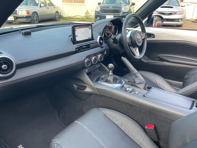 ロードスターＲＦ ＶＳ　後期型／クスコＬＳＤ／ＡＴ用ファイナル／強化エンジン・デフマウント／ＥＮＫＥＩ　ＧＴＣ０１アルミ／ＮＲ－Ａ純正ビルシュタインダンパー／サイドステップ／フロントスポイラー／社外リアスポイラー（48枚目）