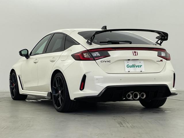 シビック タイプR 6速マニュアル 純正9インチナビ Bカメラ Bremboキャリパー リアウィング ホンダセンシング 純正19インチAW BSM LEDヘッドライト 衝突軽減ブレーキ クリアランスソナー ETC 禁煙車(50枚目)