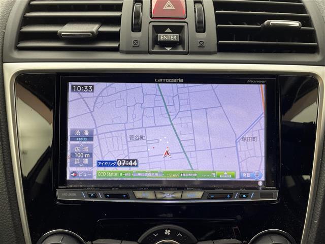 レヴォーグ １．６ＧＴ－Ｓアイサイト　ナビ　フルセグＴＶ　バックカメラ　ＥＴＣ　パドルシフト　パワーシート　全車速追従機能付クルーズコントロール　プリクラッシュブレーキ　レーンキープアシスト　プッシュスタート　ワンオーナー　４ＷＤ　禁煙車（4枚目）