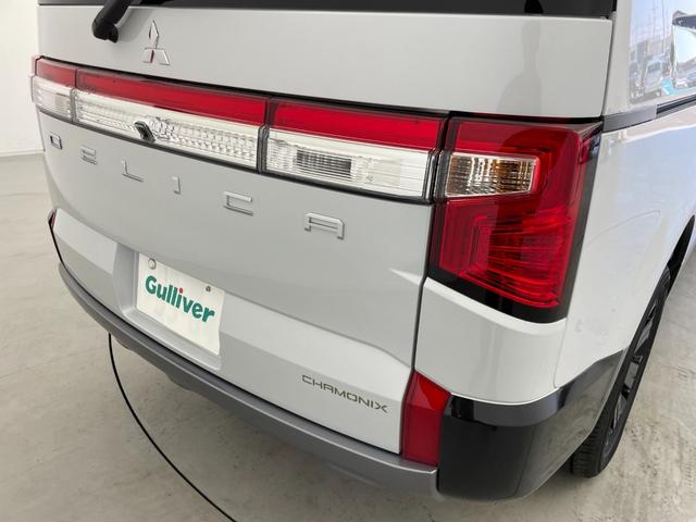 デリカD:5 シャモニー 登録済未使用車 純正12.8インチフリップダウンモニター アルパイン11インチナビ バックカメラ 両側パワースライドドア ハーフレザー シートヒーター e-Assist LEDヘッドライト 4WD(60枚目)