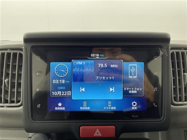 エブリイ ジョインターボ 純正7インチディスプレイオーディオ バックカメラ デュアルカメラブレーキサポート 車線逸脱警報 誤発進抑制 パーキングセンサー プッシュスタート 両側スライドドア シートヒーター ワンオーナー 禁煙車(16枚目)
