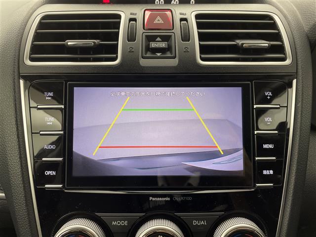 【バックモニター】後ろのカメラの映像をモニターに映し出すことができます！後方の見えない死角や、障害物との距離感をしっかり確認することができます！駐車が苦手な方におすすめです。