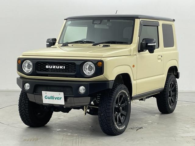 ジムニー ＸＣ　前後ＡＰＩＯ製バンパー　社外マフラー　リフトアップ　マッドタイヤ　ブラックルーフ　ＳＤナビ　シートヒーター　クルコン　ＭＴモード付ＡＴ　レーンキープ　ダウンヒルアシスト　ドライブレコーダー　４ＷＤ（51枚目）