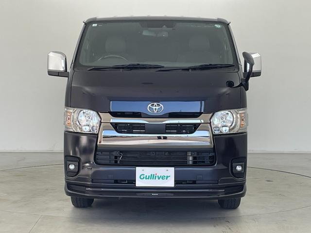 ハイエースバン スーパーGL ダーク プライムII 特別仕様車 寒冷地仕様 モデリスタエアロ 両側パワースライドドア トヨタセーフティセンス ハーフレザーシート バックカメラ LEDヘッドライト AC100V電源 プッシュスタート 4WD 禁煙車(45枚目)