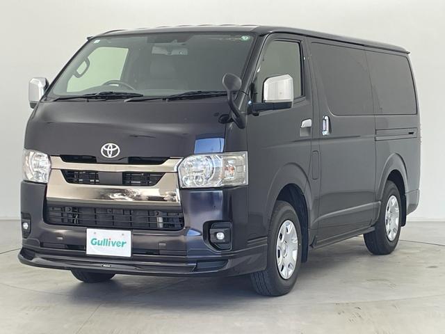 ハイエースバン スーパーGL ダーク プライムII 特別仕様車 寒冷地仕様 モデリスタエアロ 両側パワースライドドア トヨタセーフティセンス ハーフレザーシート バックカメラ LEDヘッドライト AC100V電源 プッシュスタート 4WD 禁煙車(51枚目)