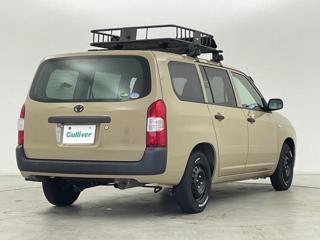 プロボックス DXコンフォート ルーフラック ルーフキャリア 社外7インチメモリナビ バックカメラ MTモード付AT レーンキープアシスト 横滑り防止装置 衝突被害軽減システム ヘッドライトレベライザ リモコンキ フロアマット 禁煙(47枚目)