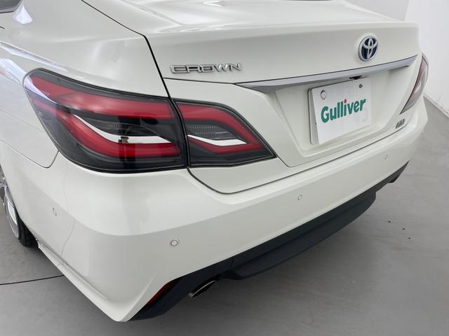 クラウンハイブリッド S Cパッケージ 社外RAYS20インチAW RS-Rダウンサス 純正メーカーナビ パノラミックビューモニター パワーシート シートヒーター ステアリングヒーター ドラレコ カラーHUD BSM 追従クルーズ ETC(68枚目)