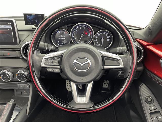 ロードスターRF RS BOSEサウンド BBS17インチアルミホイール BILSTEINサスペンション Bremboキャリパー シートヒーター ハーフレザー バックカメラ レーンキープアシスト アイドリングストップ 禁煙車(23枚目)