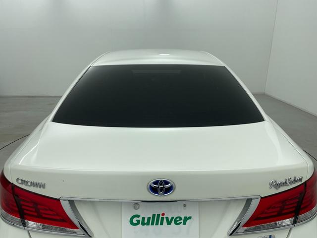 クラウンハイブリッド ロイヤルサルーン 純正8インチHDDナビ バックカメラ パワーシート ステアリングヒーター シートヒーター ドライブレコーダー クルーズコントロール プッシュスタート スマートキー ETC HIDヘッドライト 禁煙車(70枚目)