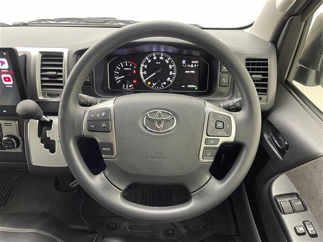 ハイエースワゴン ＧＬ　パノラミックビューモニター　デジタルインナーミラー　ＬＥＤヘッドランプ　パワースライドドア　パーキングサポートブレーキ　衝突軽減　プッシュスタート　社外１０インチディスプレイオーディオ　ＥＴＣ　禁煙車（20枚目）