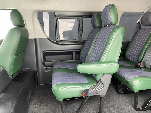 ハイエースワゴン ＧＬ　パノラミックビューモニター　デジタルインナーミラー　ＬＥＤヘッドランプ　パワースライドドア　パーキングサポートブレーキ　衝突軽減　プッシュスタート　社外１０インチディスプレイオーディオ　ＥＴＣ　禁煙車（34枚目）