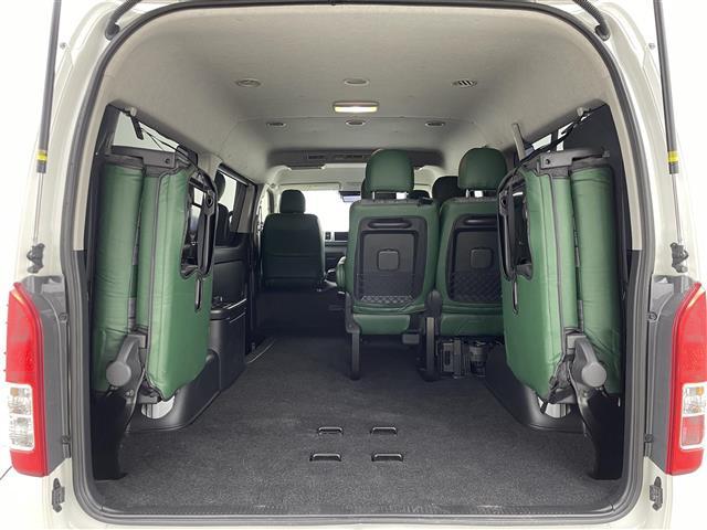 ハイエースワゴン ＧＬ　パノラミックビューモニター　デジタルインナーミラー　ＬＥＤヘッドランプ　パワースライドドア　パーキングサポートブレーキ　衝突軽減　プッシュスタート　社外１０インチディスプレイオーディオ　ＥＴＣ　禁煙車（39枚目）
