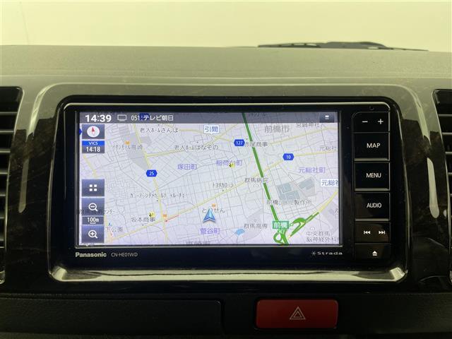 ハイエースバン スーパーＧＬ　ダーク　プライムＩＩ　パノラミックビューモニター　デジタルインナーミラー　クリアランスソナー　トヨタセーフティーセンス　前後ドライブレコーダー　パーキングサポートブレーキ　レーンキープアシスト　ＥＴＣ　プッシュスタート（5枚目）