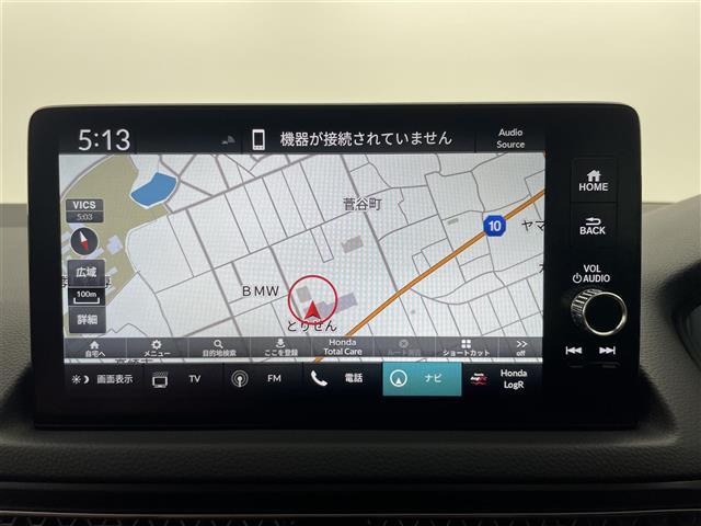 【Ｈｏｎｄａ　ＣＯＮＮＥＣＴディスプレイ（ナビ機能付）】スマホを接続すれば「Ａｐｐｌｅ　ＣａｒＰｌａｙ」または「Ａｎｄｒｏｉｄ　Ａｕｔｏ」から、アプリのナビや電話・音楽などが利用できます！