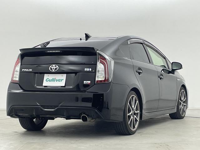 プリウス Sツーリングセレクション・G’s アルパイン9型ナビ バックカメラ フルセグTV 前後ドラレコ ETC LEDヘッドライト オートライト 純正G‘sアルミホイール スマートキー 衝突被害軽減ブレーキ クリアランスソナー 禁煙車(46枚目)