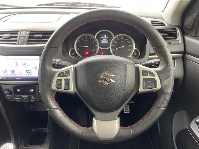 スイフトスポーツ ベースグレード 6MT ナビ ワンセグTV HIDヘッドライト オートライト スマートキー 純正アルミホイール 横滑り防止装置 スーパーチャージャー プッシュスタートボタン フォグランプ フロアマット ABS(20枚目)