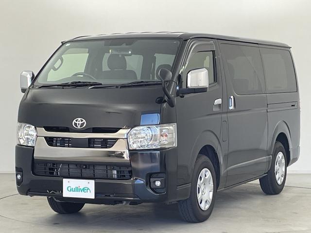 ハイエースバン スーパーＧＬ　ダーク　プライムＩＩ　ナビ　全周囲カメラ　フルセグＴＶ　両側電動スライドドア　ＥＴＣ　衝突被害軽減ブレーキ　レーンアシスト　クリアランスソナー　ＬＥＤヘッドライト　オートマチックハイビーム　ハーフレザーシート　スマートキー（50枚目）