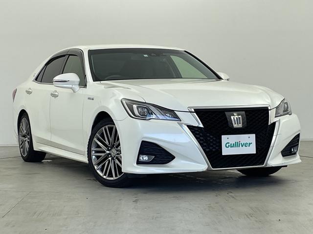 クラウンハイブリッド アスリートＳ　Ｊ－フロンティア　純正８型ナビ　バックカメラ　ビルトインＥＴＣ　ドラレコ　ハーフレザーシート　シートヒーター　ステアリングヒーター　ＨＩＤヘッドライト　オートライト　衝突被害軽減ブレーキ　追従クルーズコントロール　禁煙（45枚目）