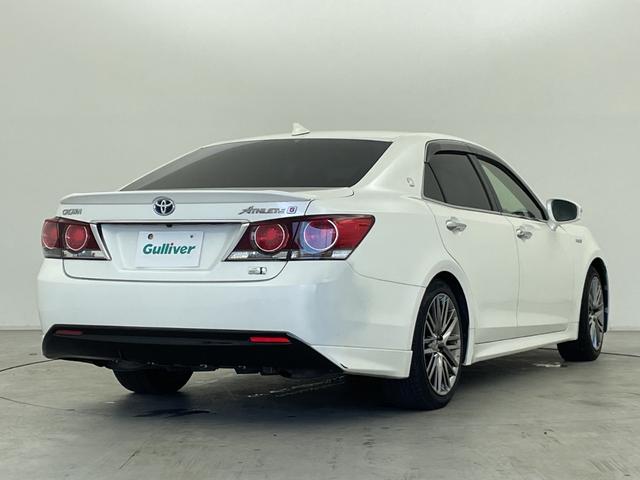 クラウンハイブリッド アスリートＳ　Ｊ－フロンティア　純正８型ナビ　バックカメラ　ビルトインＥＴＣ　ドラレコ　ハーフレザーシート　シートヒーター　ステアリングヒーター　ＨＩＤヘッドライト　オートライト　衝突被害軽減ブレーキ　追従クルーズコントロール　禁煙（47枚目）