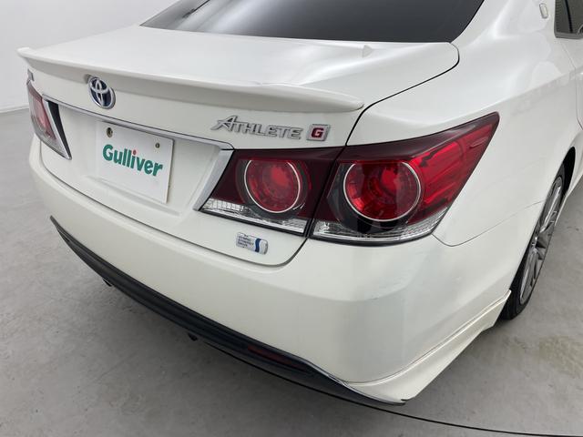 クラウンハイブリッド アスリートＳ　Ｊ－フロンティア　純正８型ナビ　バックカメラ　ビルトインＥＴＣ　ドラレコ　ハーフレザーシート　シートヒーター　ステアリングヒーター　ＨＩＤヘッドライト　オートライト　衝突被害軽減ブレーキ　追従クルーズコントロール　禁煙（62枚目）