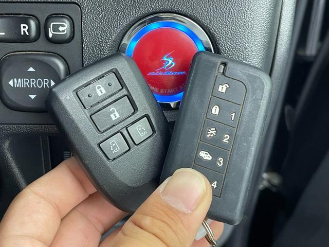 ハイエースバン スーパーＧＬ　ダークプライムＩＩ　ＴＲＤエアロ　両側電動スライドドア　社外アルパイン１１型フローティングナビ　バックカメラ　　Ｂｌｕｅｔｏｏｔｈ　フルセグＴＶ　社外セキュリティ　クリアランスソナー　ホワイトレタータイヤ　ＥＴＣ（34枚目）