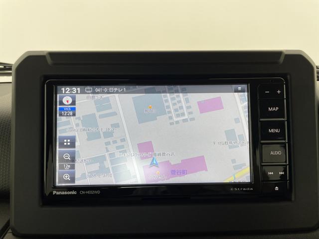 ジムニー ＸＧ　社外７インチナビ　前席シートヒーター　ＬＥＤライト　プッシュスタート　純正フロアマット＆バイザー　ヘッドライトウォッシャー　デュアルセンサーブレーキサポート　純正１６インチアルミホイール　禁煙車（3枚目）