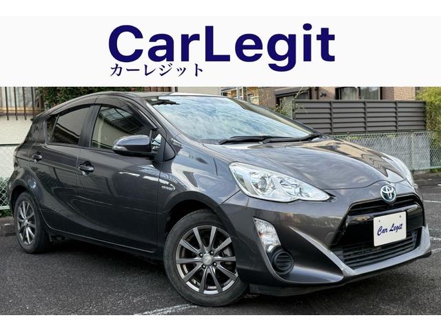アクア Ｓ　中期型　純正ナビ　バックモニター　ドラレコ　オートライト　ＴＶ　スマートキープッシュスタート　ＢＬＵＥＴＯＯＴＨ　禁煙車　オートエアコン　ＥＴＣ　ＤＶＤ　ＡＢＳ　パワーウィンドウ　電動格納ミラー（2枚目）