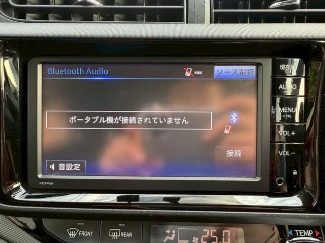 アクア Ｓ　中期型　純正ナビ　バックモニター　ドラレコ　オートライト　ＴＶ　スマートキープッシュスタート　ＢＬＵＥＴＯＯＴＨ　禁煙車　オートエアコン　ＥＴＣ　ＤＶＤ　ＡＢＳ　パワーウィンドウ　電動格納ミラー（15枚目）