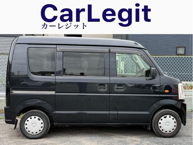 エブリイ ジョイン　ワンオーナー　ハイルーフ　社外ナビ　フルセグＴＶ　前後ドラレコ　両側スライドドア　フロントパワーウインドウ　ＤＶＤ　Ｗエアバック　衝突安全ボディ　キーレスエントリー　ＡＣ　フルフラット　ＰＳ　ＡＢＳ（6枚目）