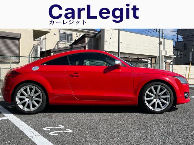 ＴＴクーペ ２．０ＴＦＳＩ　クワトロ　４ＷＤ　禁煙　ナビ　Ｂｌｕｅｔｏｏｔｈ　ＴＶ　バクカメラ　ドラレコ　ＥＴＣ　オートライト　純正アルミ　電格ミラー　オートエアコン　パワーシート（3枚目）