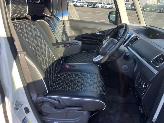 タント カスタムＲＳ　トップエディションＳＡ　１オーナー　禁煙　ローダウン　エアロ　ＳＤナビ　Ｂモニター　地デジ　Ｂｌｕｅｔｏｏｔｈオーディオ　両側パワードア　オートライト　ＬＥＤヘッド　シートカバー　スモークフィルム　純正パーツ車載保管（11枚目）