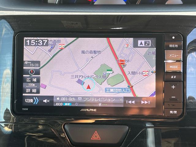 タント カスタムＲＳ　トップエディションＳＡ　１オーナー　禁煙　ローダウン　エアロ　ＳＤナビ　Ｂモニター　地デジ　Ｂｌｕｅｔｏｏｔｈオーディオ　両側パワードア　オートライト　ＬＥＤヘッド　シートカバー　スモークフィルム　純正パーツ車載保管（22枚目）