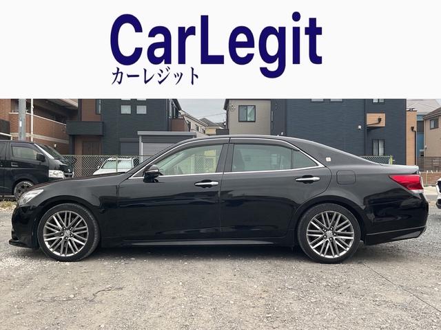 クラウン アスリートS OPスパッタリングAW 純正ナビ バックモニター TV 前後ドラレコ ETC 禁煙車 クルコン パワーシート プリクラ 黒色替え(4枚目)
