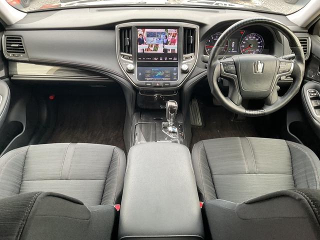 クラウン アスリートS OPスパッタリングAW 純正ナビ バックモニター TV 前後ドラレコ ETC 禁煙車 クルコン パワーシート プリクラ 黒色替え(7枚目)