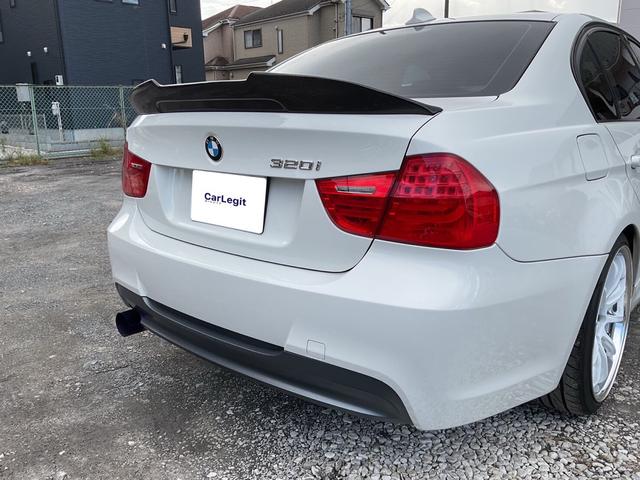 3シリーズ 320i Mスポーツパッケージ 後期型 2リッター直墳エンジン WORK19インチAW 純正ナビ カーボンリアスポイラー 禁煙車 ETC(9枚目)