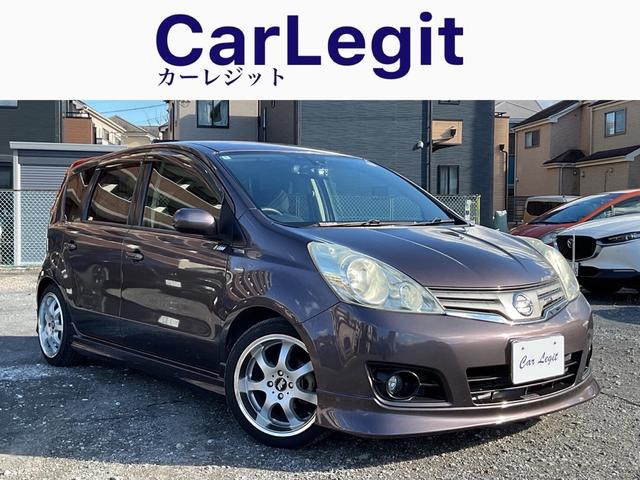 ノート １５Ｘ　ニスモエアロ　社外ナビ　車検Ｒ９年５月　ＴＶ　ＥＴＣ　１６インチＡＷ　禁煙車（2枚目）