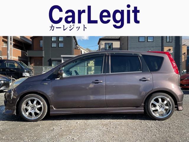 ノート １５Ｘ　ニスモエアロ　社外ナビ　車検Ｒ９年５月　ＴＶ　ＥＴＣ　１６インチＡＷ　禁煙車（3枚目）