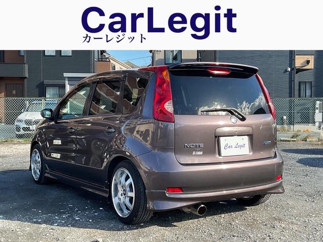ノート １５Ｘ　ニスモエアロ　社外ナビ　車検Ｒ９年５月　ＴＶ　ＥＴＣ　１６インチＡＷ　禁煙車（5枚目）