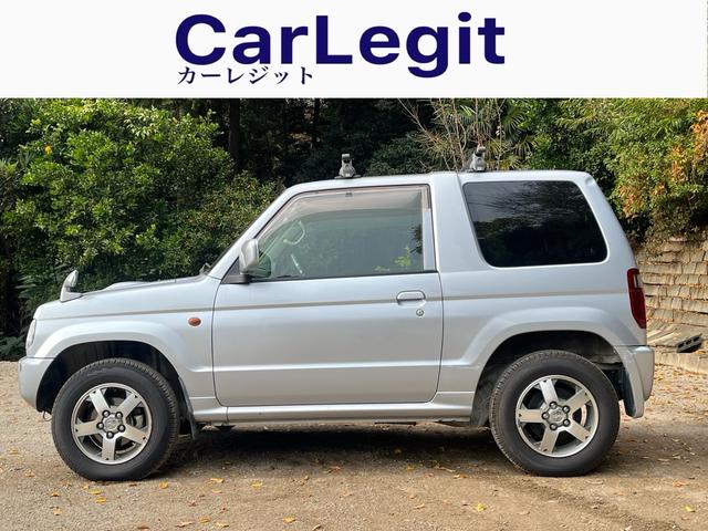 パジェロミニ アクティブフィールドエディション　距離５万キロ台　４ＷＤ　ワンオーナー　禁煙　ナビ　ＥＴＣ　　純正アルミ　ルーフキャリア　電動格納ミラー　エアコン（4枚目）