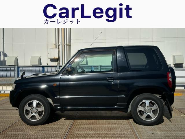 パジェロミニ ナビエディションＶＲ　タイベル交換済　純正ナビ　ワンセグＴＶ　ツィーター　ＥＴＣ　キーレス　ＬＥＤヘッドライト　ワンオーナー車　スペアキー（4枚目）