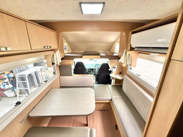 カムロード 　バンテック　コルドリーブス　ディーゼル４ＷＤ　トリプルサブバッテリー　家庭用エアコン　ＦＦヒーター　リアエントランス　マルチルーム　電子レンジ　シンク　カセットガスコンロ　ルーフベント　インバーター（3枚目）