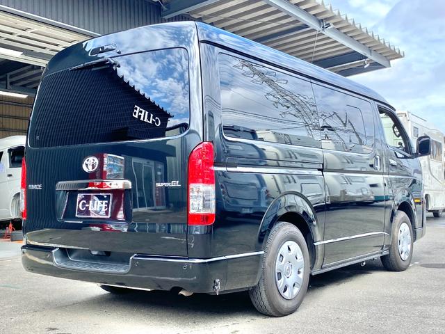 ハイエースバン スーパーＧＬ　ダークプライム　ケイワークス　オーロラエクスクルーシブ　アーチザン　４ＷＤ　リチウム５１０Ａｈ　スポットクーラー　ＦＦヒーター　前後ショック・スタビ：ユーアイビークル強化済　フリップダウンモニター　テレビ　電子レンジ（22枚目）