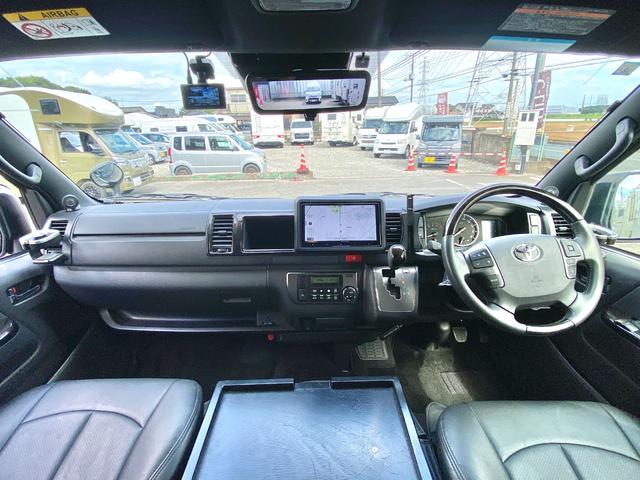 ハイエースバン スーパーＧＬ　ダークプライム　ケイワークス　オーロラエクスクルーシブ　アーチザン　４ＷＤ　リチウム５１０Ａｈ　スポットクーラー　ＦＦヒーター　前後ショック・スタビ：ユーアイビークル強化済　フリップダウンモニター　テレビ　電子レンジ（31枚目）