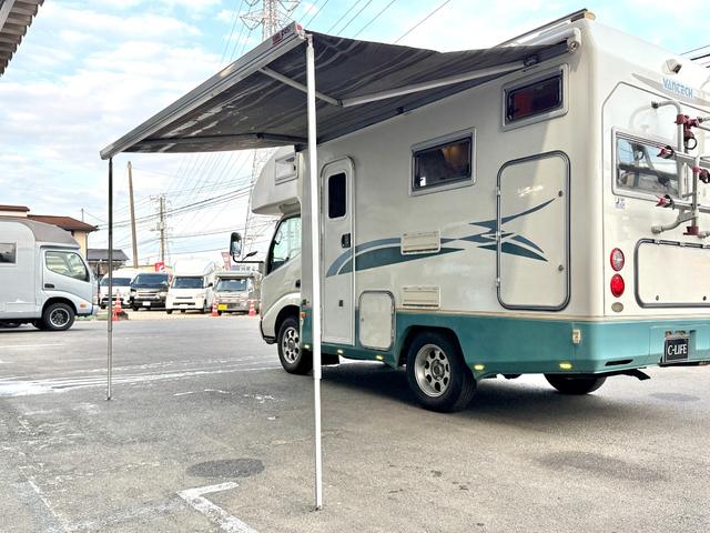 カムロード  バンテック コルドバンクス ディーゼル 8名乗車 タイベル交換済 FFヒータ- 新品冷蔵庫 ランチョ製前後ショック リアクーラー サイドオーニング 1500Wインバーター 電子レンジ テレビ(13枚目)