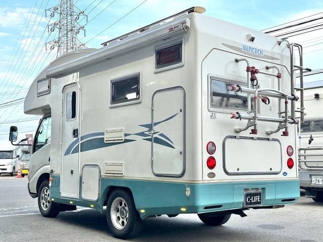 カムロード  バンテック コルドバンクス ディーゼル 8名乗車 タイベル交換済 FFヒータ- 新品冷蔵庫 ランチョ製前後ショック リアクーラー サイドオーニング 1500Wインバーター 電子レンジ テレビ(20枚目)