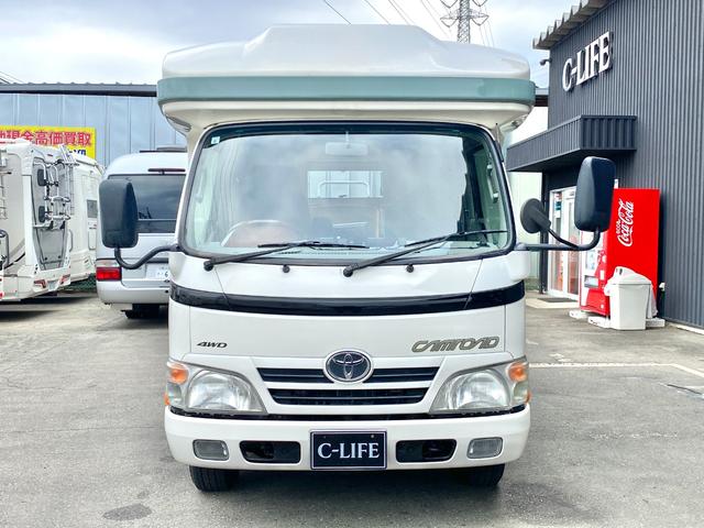 カムロード  バンテック ジル480スキップ ディーゼル4WD 9名乗車 ワンオーナー 家庭用エアコン FFヒーター ソーラーパネル 社外アルミ 運転席レカロ 地デジチューナー BSアンテナ 新品タイヤ(19枚目)