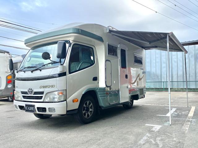 カムロード  バンテック ジル480スキップ ディーゼル4WD 9名乗車 ワンオーナー 家庭用エアコン FFヒーター ソーラーパネル 社外アルミ 運転席レカロ 地デジチューナー BSアンテナ 新品タイヤ(20枚目)