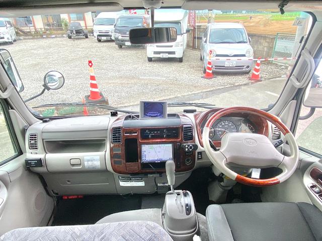 カムロード  バンテック ジル480スキップ ディーゼル4WD 9名乗車 ワンオーナー 家庭用エアコン FFヒーター ソーラーパネル 社外アルミ 運転席レカロ 地デジチューナー BSアンテナ 新品タイヤ(38枚目)
